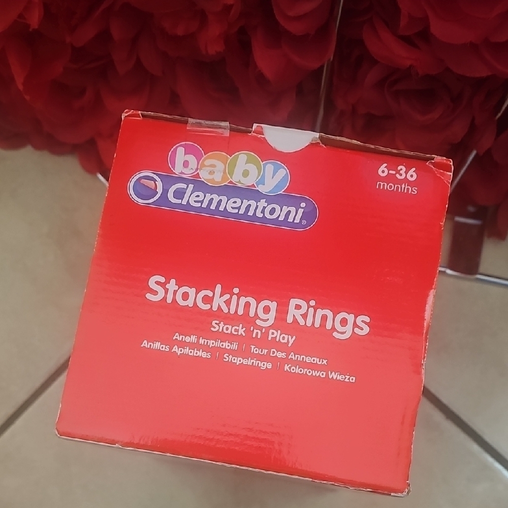 Baby Stacking Rings - Multicolor NEW - Picture 2 of 2